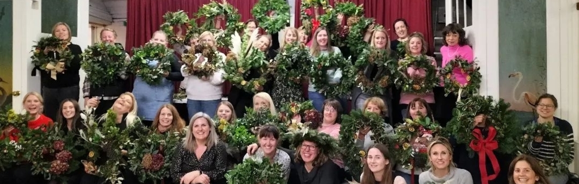 East Harptree PTA Wreath Making