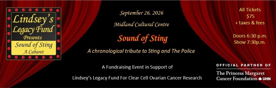 Lindsey’s Legacy Fund Presents: Sting and The Police in Canada