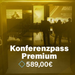 d) Konferenzpass Premium [589,00€] + ganze Tagung