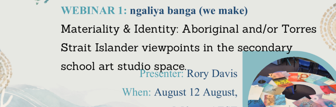 Being and Belonging in SEAP: Making, materiality and identity in Visual Art Education