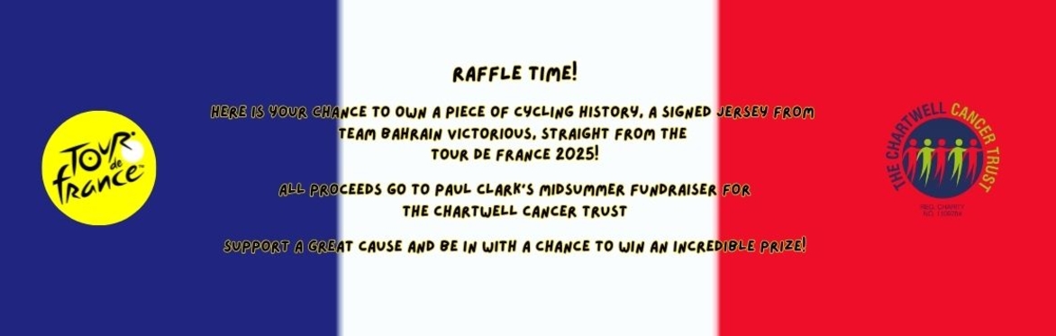 WIN A FRAMED TEAM SIGNED TOUR DE FRANCE 2025 JERSEY