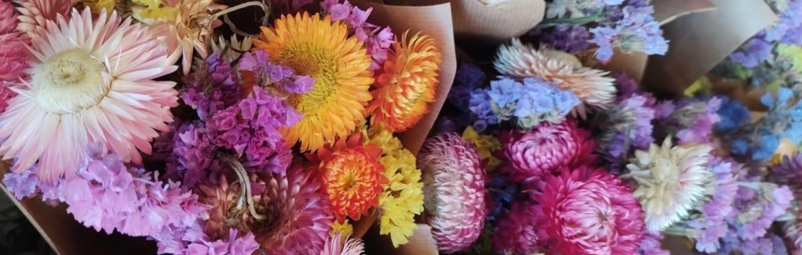 Autumnal Dried Flower Wreath Making with Fran Zoutewelle