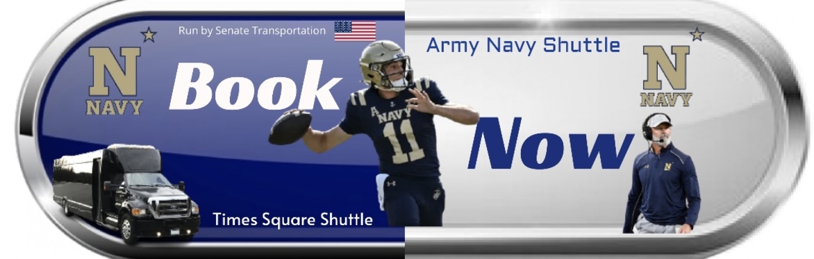 ARMY-NAVY🏈Round-Trip Shuttle (TIMES SQUARE) to MetLife Stadium