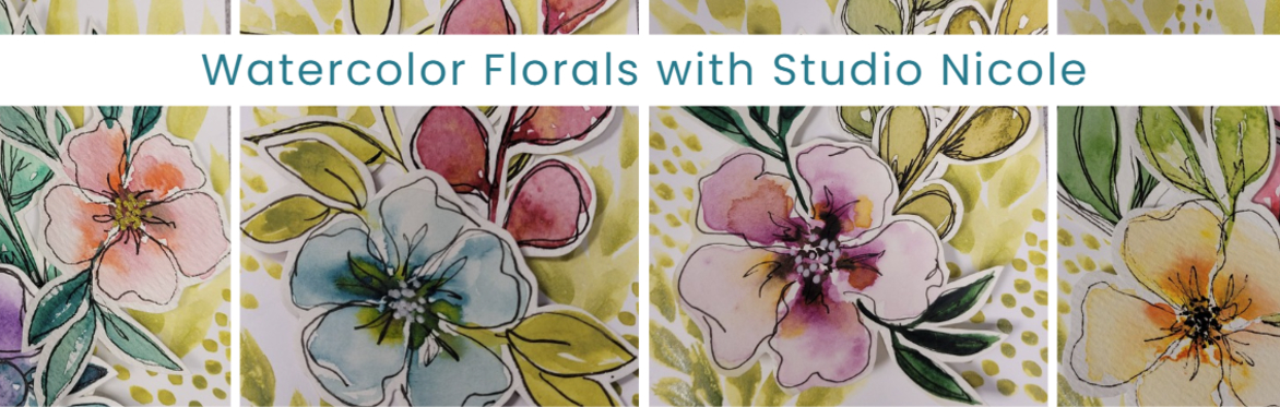 Watercolor Floral Cards with Studio Nicole