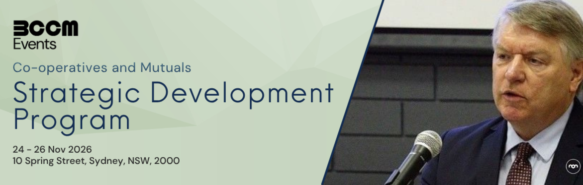 Co-operatives and Mutuals Strategic Development Program