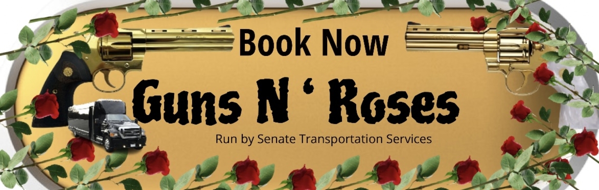 Guns N’ 🌹Roses Round-Trip Shuttle🎤(TIMES SQUARE) to MetLife Stadium