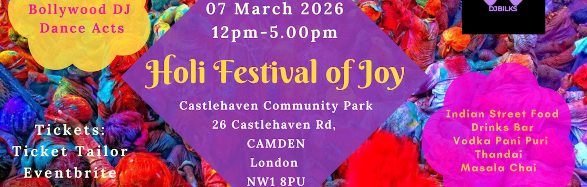 Holi in London 15 March 2025