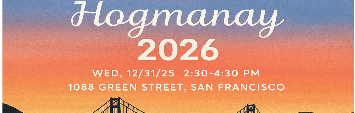 Hogmanay 2026 with the Saint Andrew's Society of San Francisco