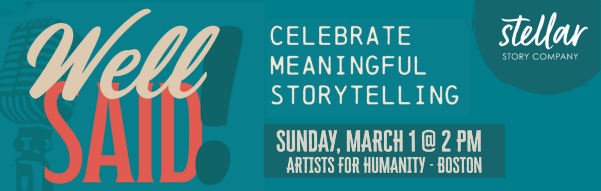 JAN 25! Celebrate Meaningful Storytelling
