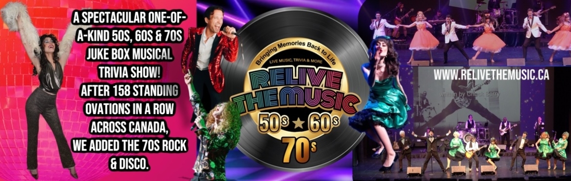Relive the Music 50s, 60s & 70s Show Delta Genesis Theatre