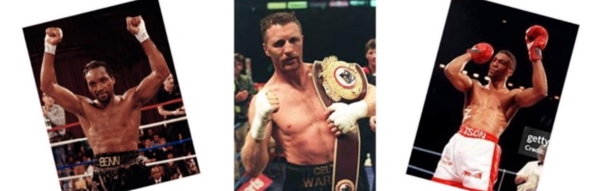 Nigel Benn, Steve Collins & Michael Watson
