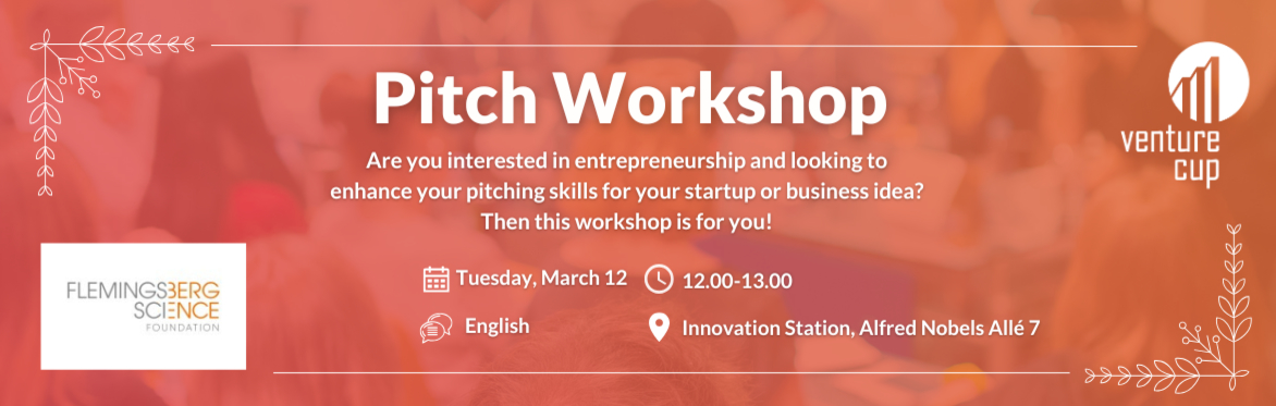 Venture Cup Pitch Workshop