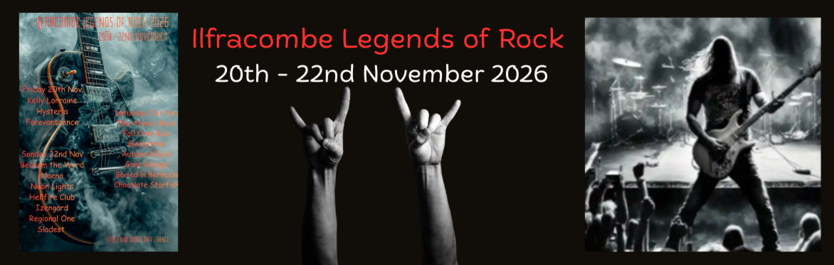 Ilfracombe Legends of Rock 2026