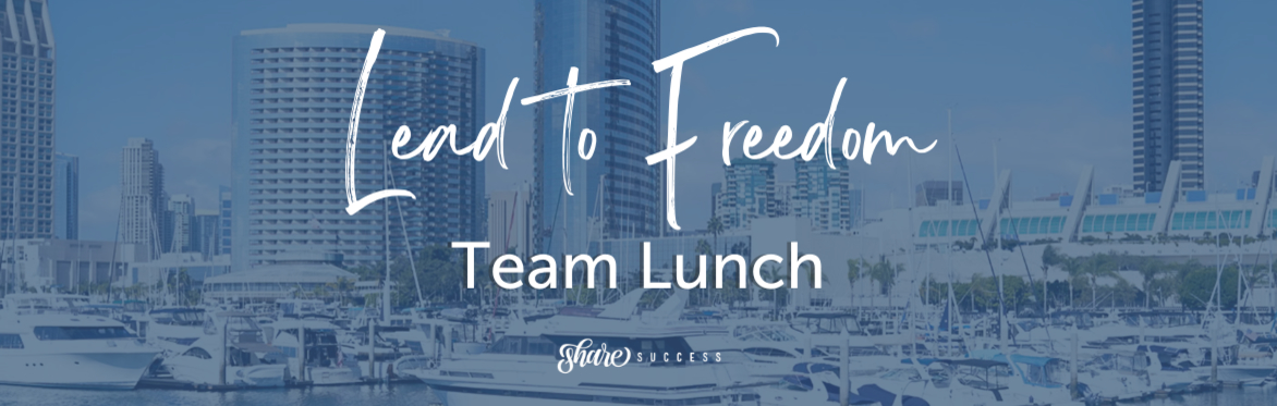 Lead to Freedom Team Lunch at Convention