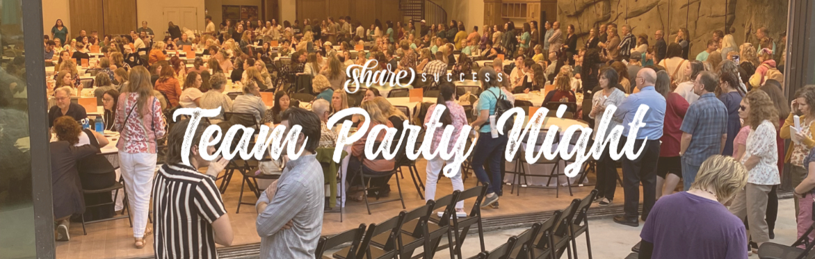 Share Success Team Party Night