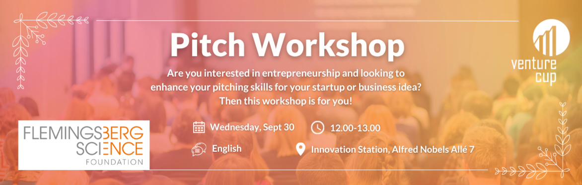 Venture Cup Pitch Workshop