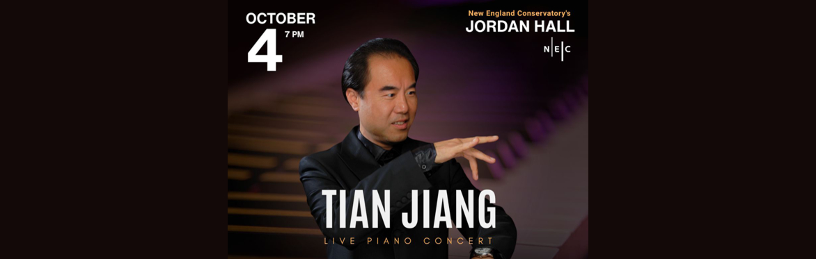 TIAN JIANG - Live piano concert in Boston