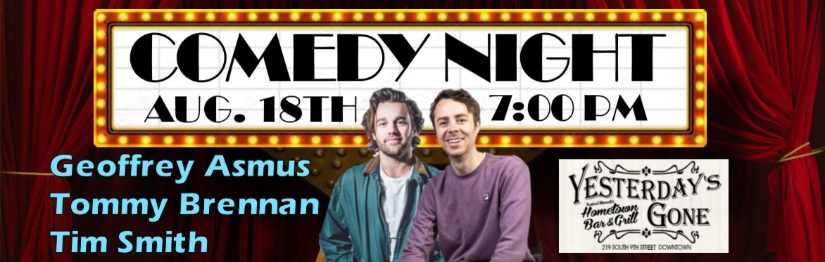 Stand-Up Comedy at Yesterday's Gone