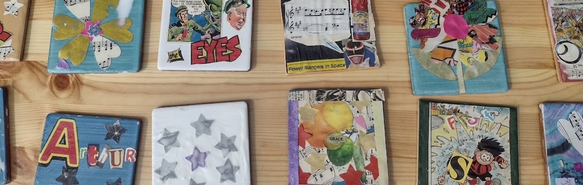 Craft Making - Crazy Coasters
