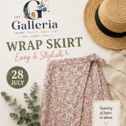 Sewing - Beginner Friendly Wrap Skirt