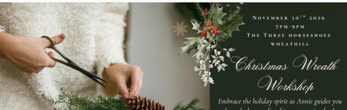 Adult Floristry - Christmas Wreath Workshop