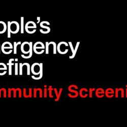 Minehead People's Emergency Briefing Screening
