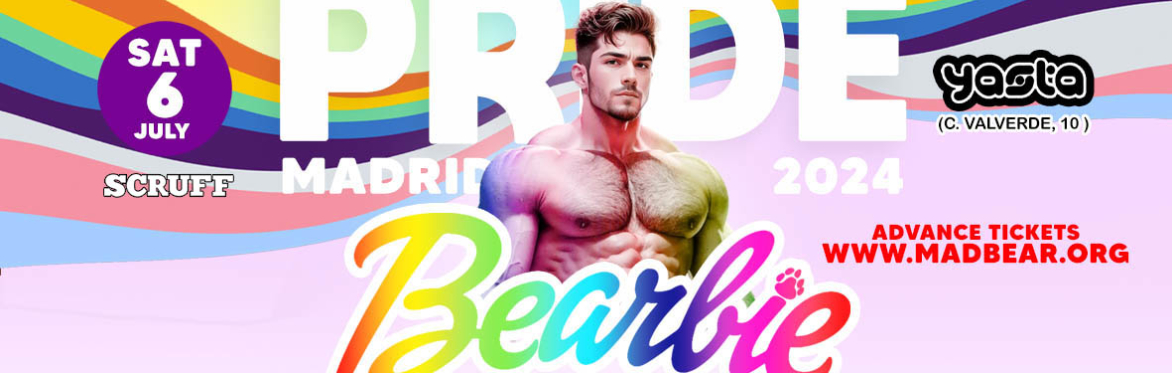 BEARBIE POP - 06/07 - PRIDE 2024 - MEN ONLY