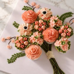 Buttercream Floral Pull-Apart Cupcake Bouquet Class
