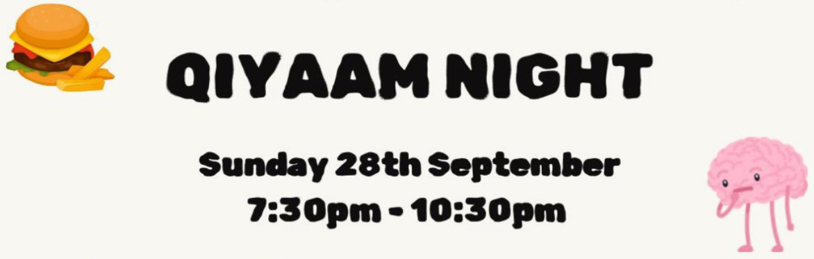 Altrincham Masjid Qiyaam Night (Ages 18-30)