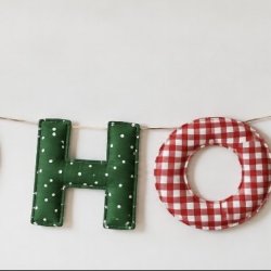Sewing - HO HO HO Bunting