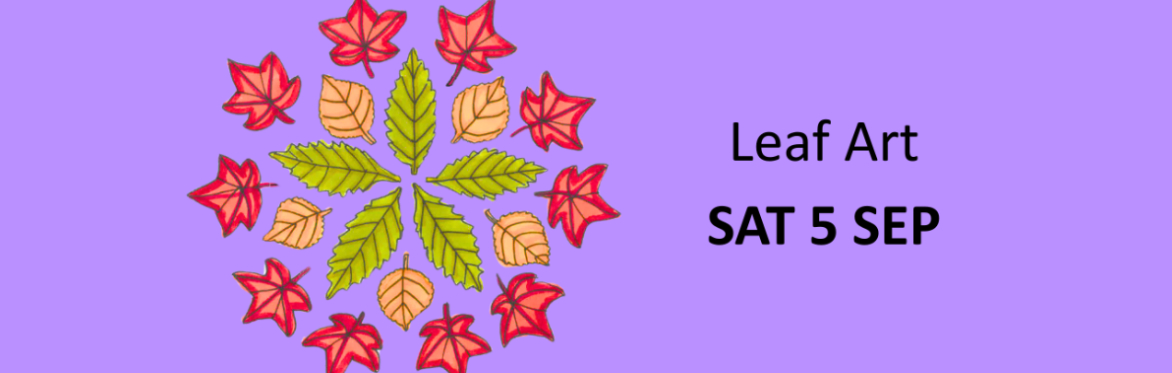 illustration of a leaf mandala