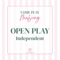 Open Play Mahjong @ The Social Parlor