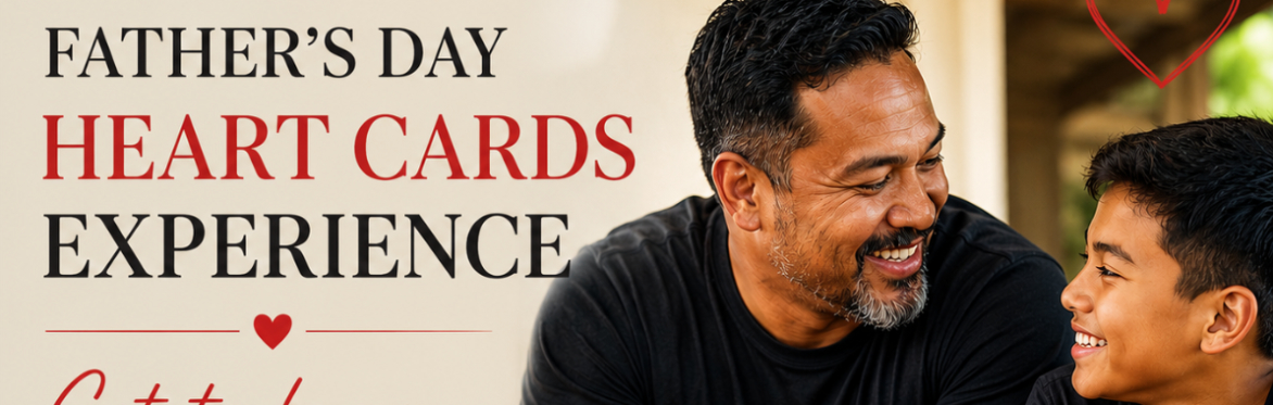 Father's Day Heart Cards Experience