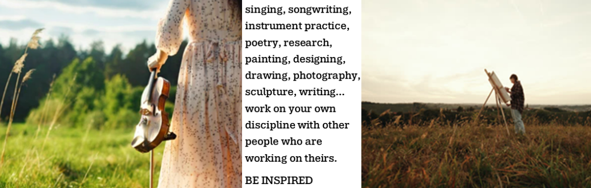Artist Residency Retreat: mixed artistic disciplines