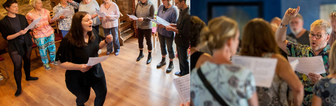 Village Carols singing workshop w. Rose-Ellen Kemp & Jerry King