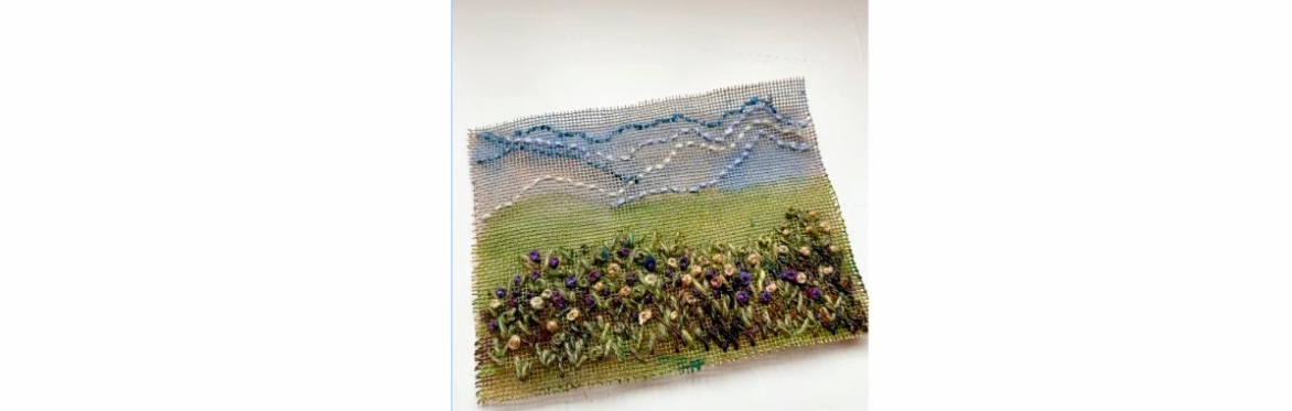 Creative Stitched Mini Landscape with Jean Fenton