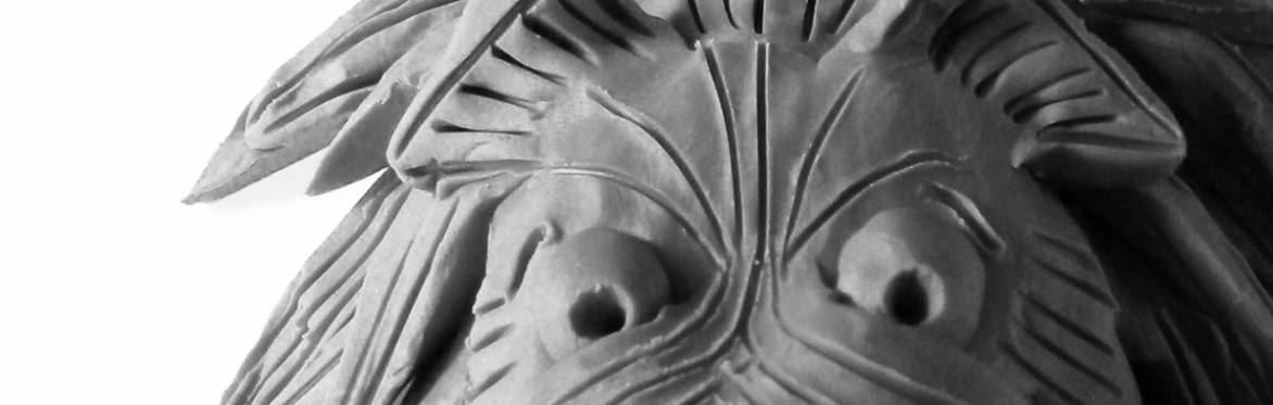 Mythical Clay Creature Heads with Thread and Press at Clifton Explore