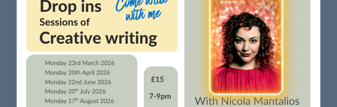 Come write with me- creative writing online