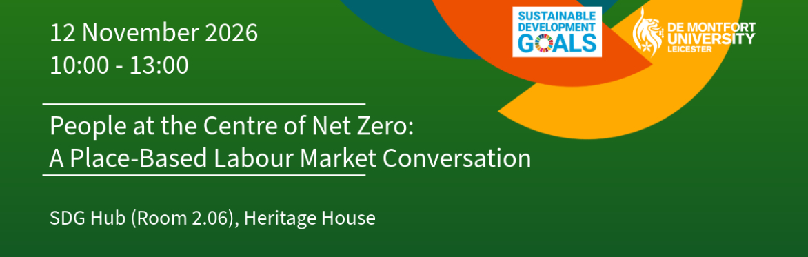 People at the Centre of Net Zero: A Place-Based Labour Market Conversation