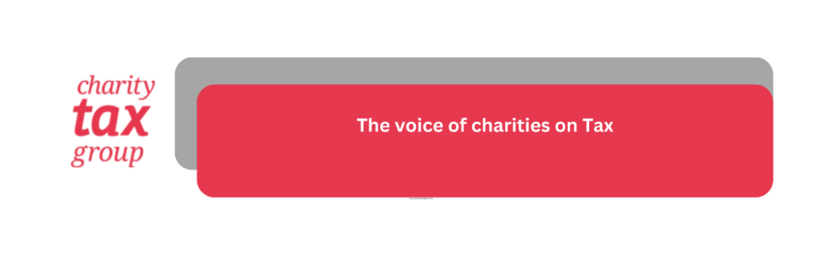 Chrity Tax Group logo and words "The voice of charities on Tax"