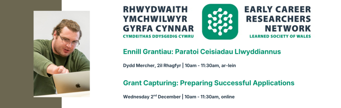 Ennill Grantiau: Paratoi Ceisiadau Llwyddiannus | Grant Capturing: Preparing Successful Applications