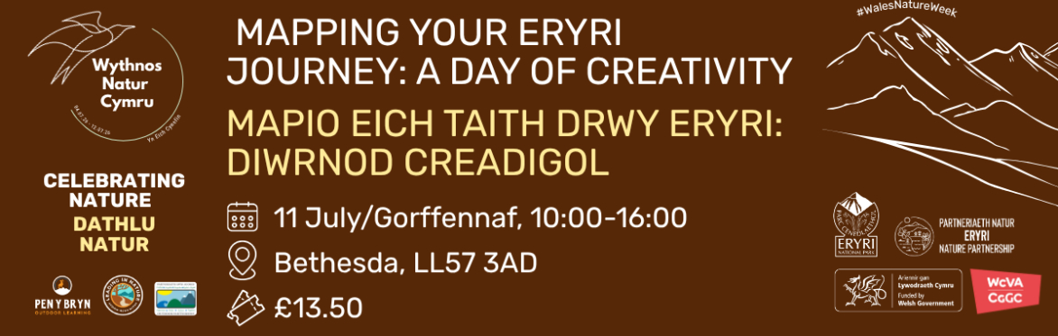 Mapping Your Eryri Journey / Mapio Eich Taith Drwy Eryri