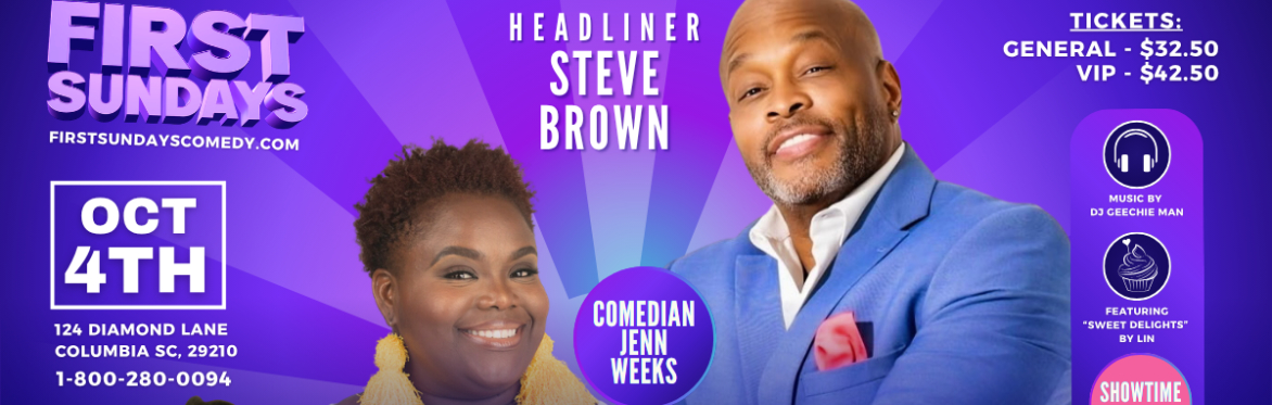 FIRST SUNDAYS COMEDY LIVE (OCTOBER 4, 2026)