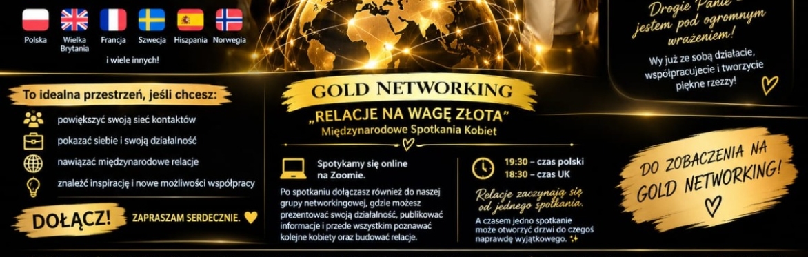 GOLD NET-WORKING RELACJE NA WAGĘ ZŁOTA