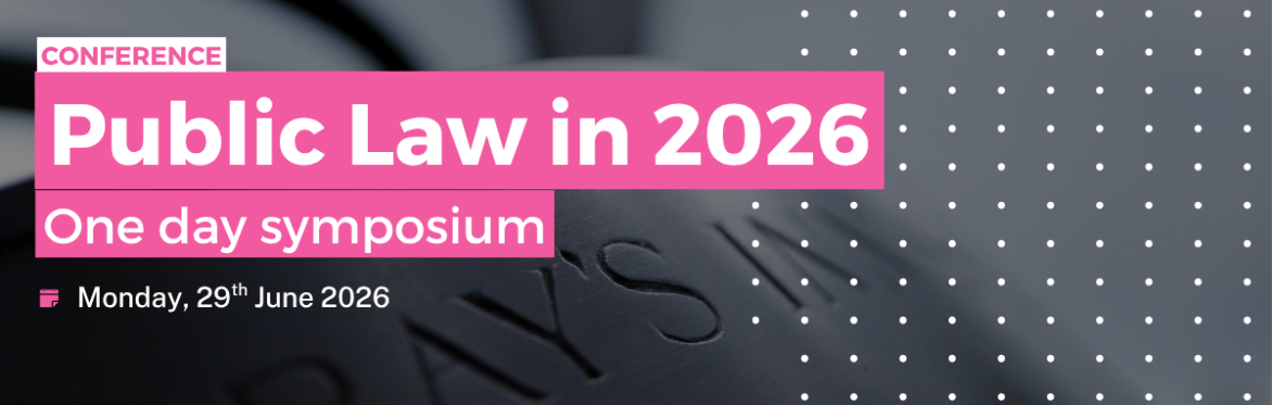 Public Law in 2026: One day symposium