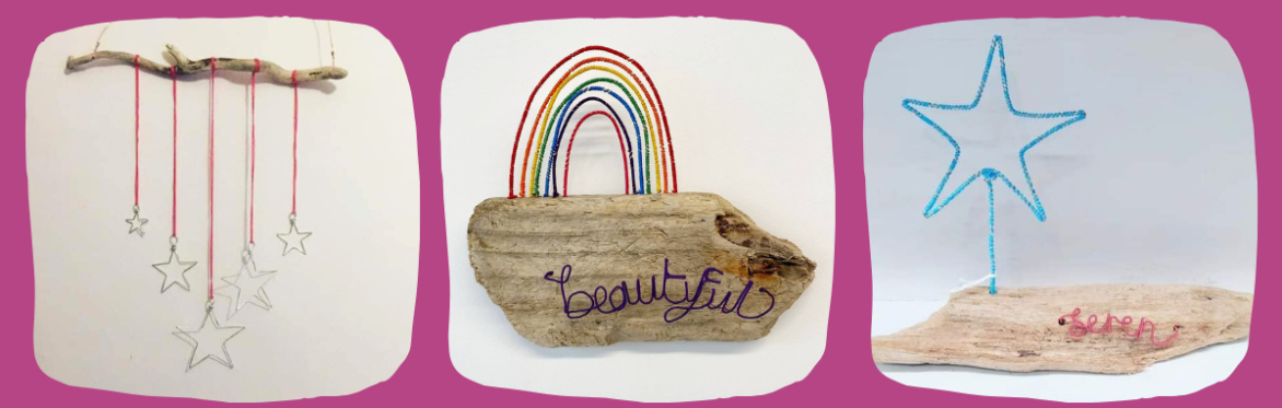Driftwood wire sign/wall hanging workshop