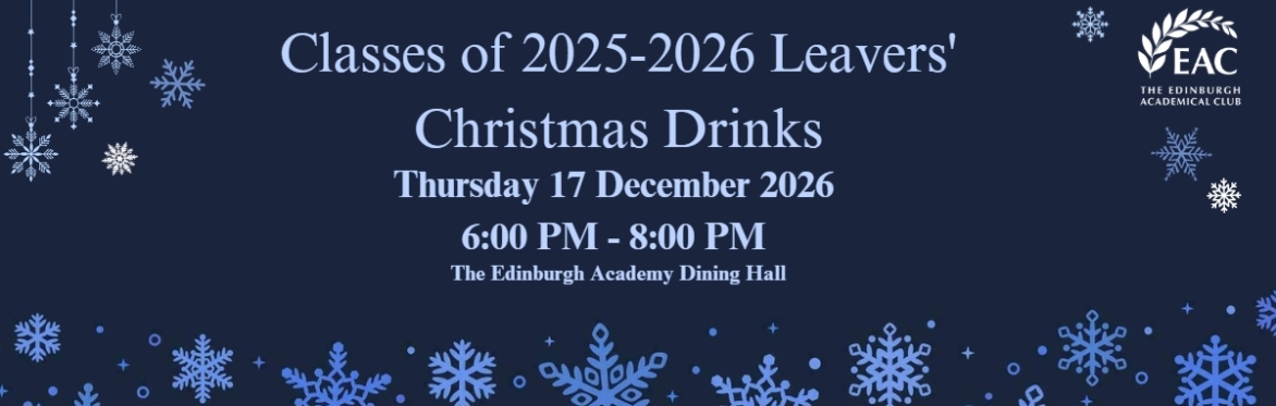 Classes of 2025 & 2026 Leavers' Christmas Drinks