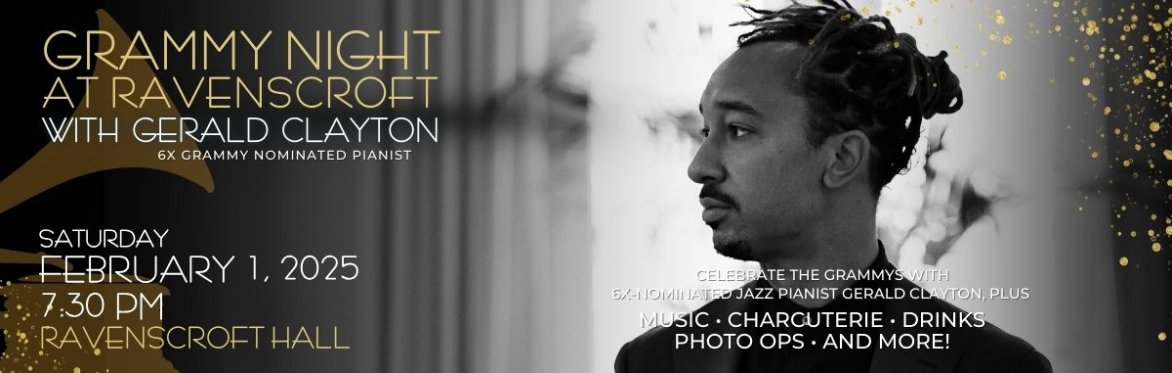 GRAMMY Night at Ravenscroft With Gerald Clayton