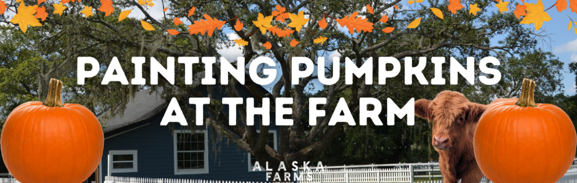 Pumpkin Painting at Alaska Farms