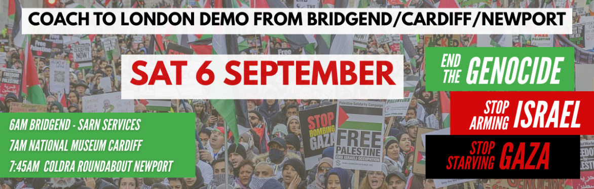 Bridgend/Cardiff/Newport Coach to London PSC Demo